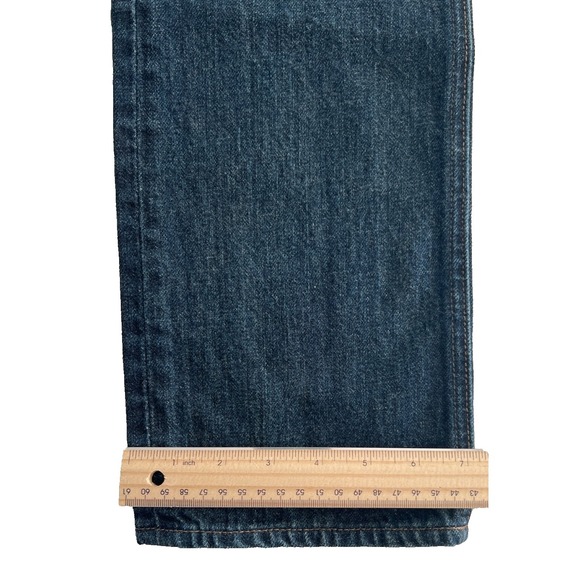 J.Crew 770 Jeans Mens 29x32 Blue 100% Cotton Denim Straight Fit Distress Classic - Picture 4 of 9